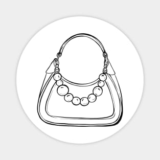 Pearl bag Magnet